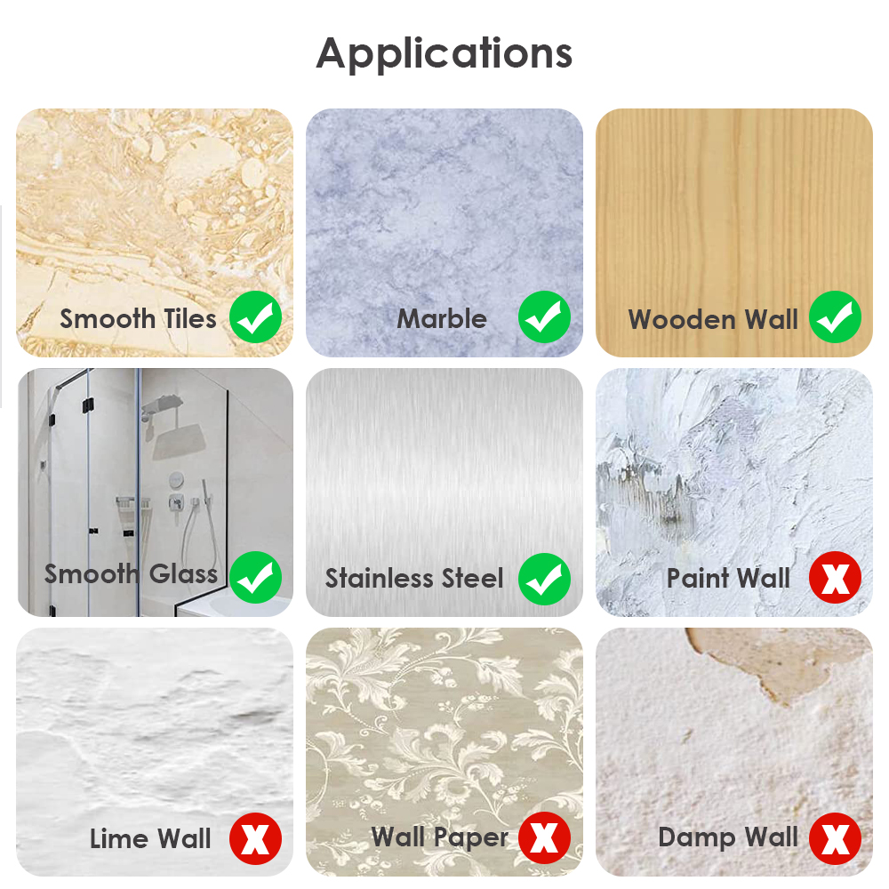 STORA Self Adhesive Towel Bar