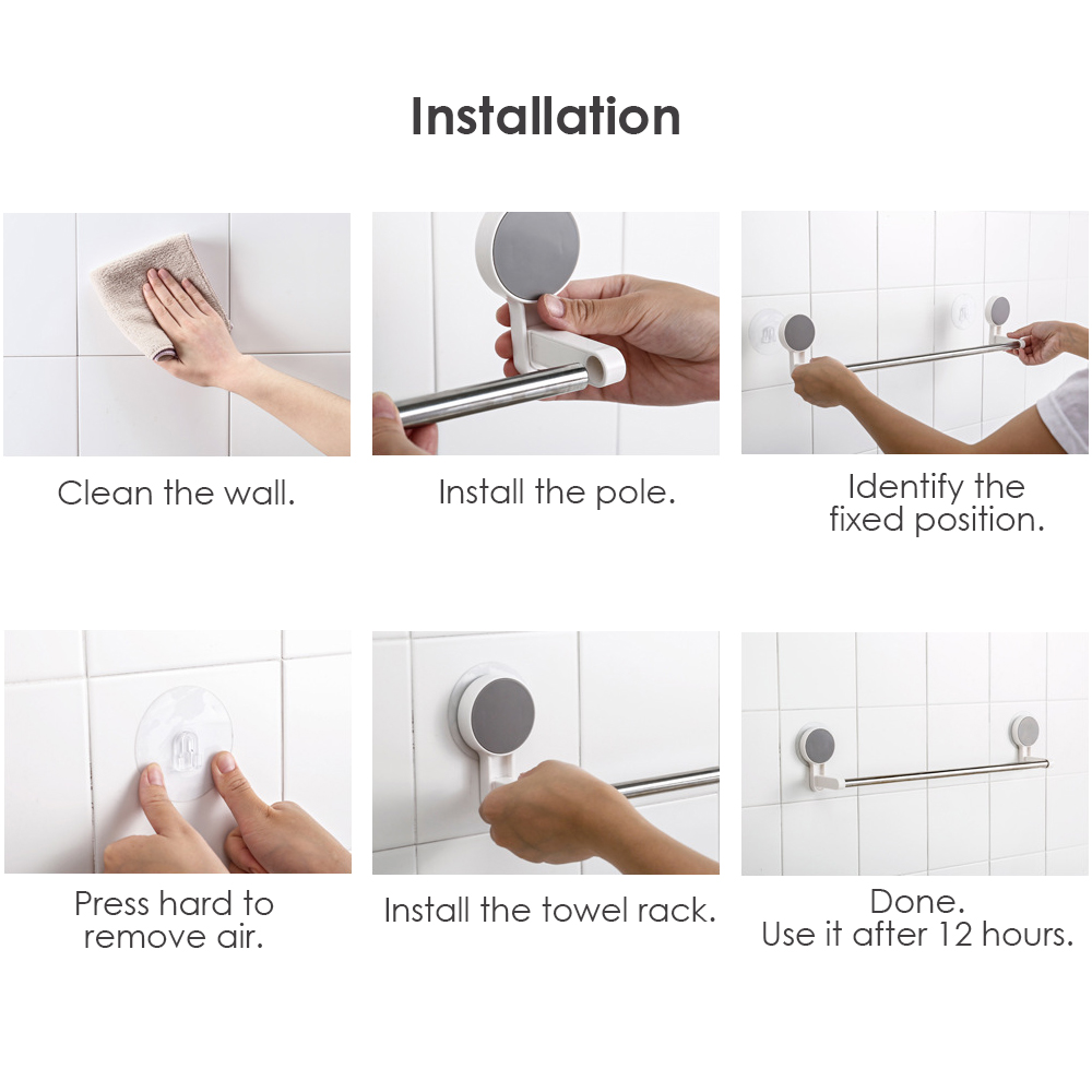 STORA Self Adhesive Towel Bar