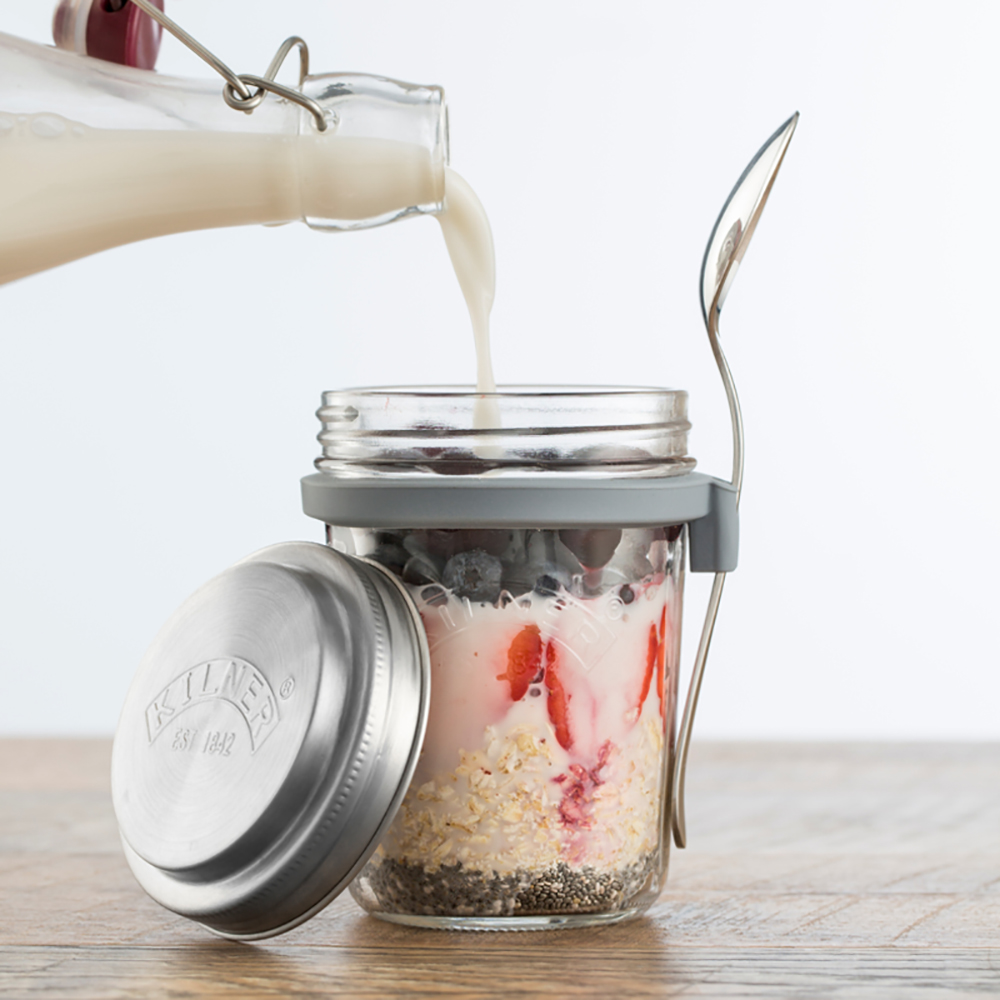 Wide Mouth Glass Jar