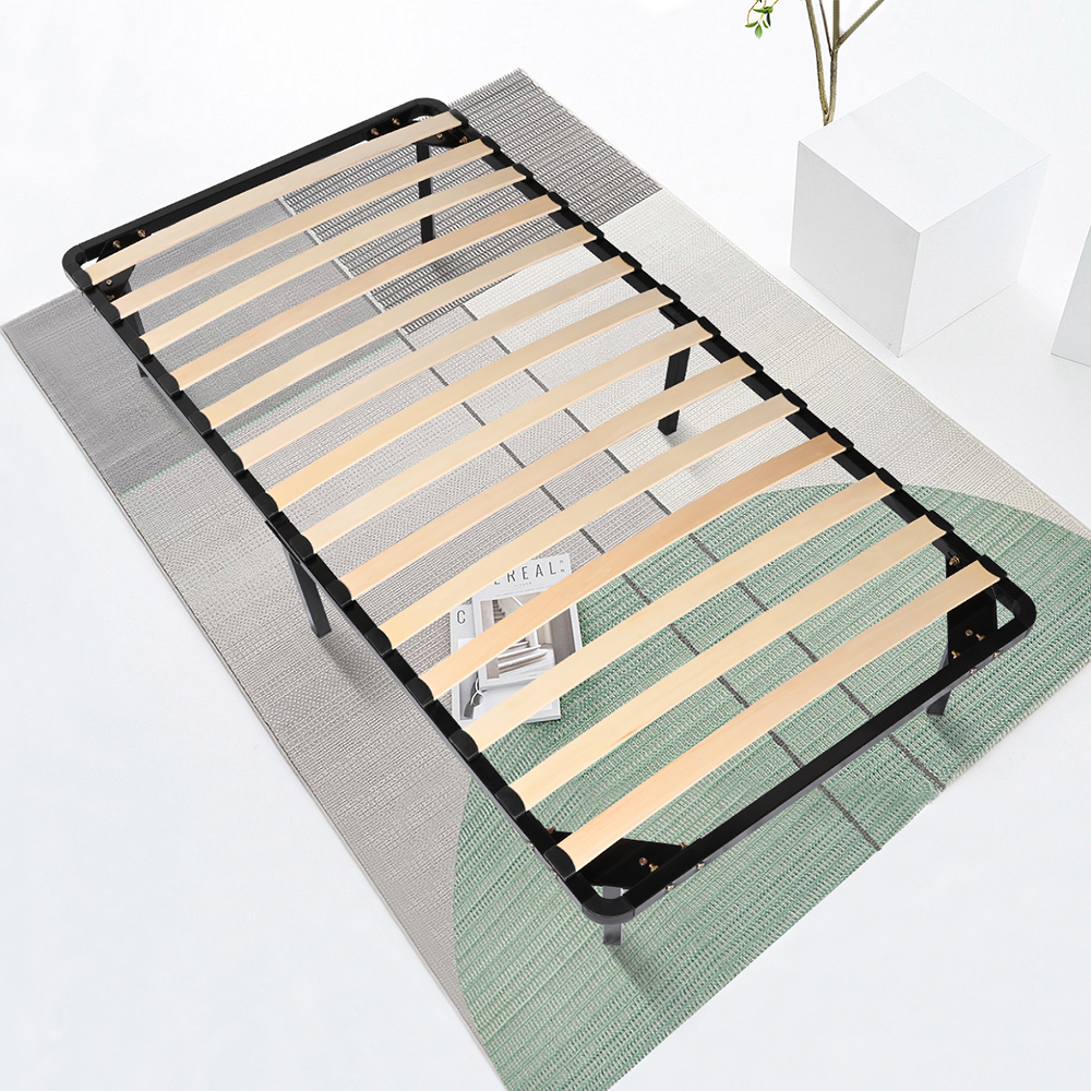 LIVINGbasics® Metal Platform Bed Frame