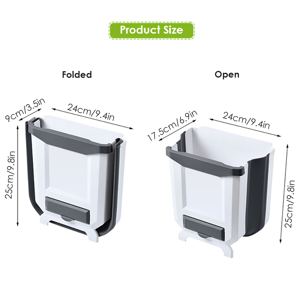 STORA Foldable Kitchen Trash Bin