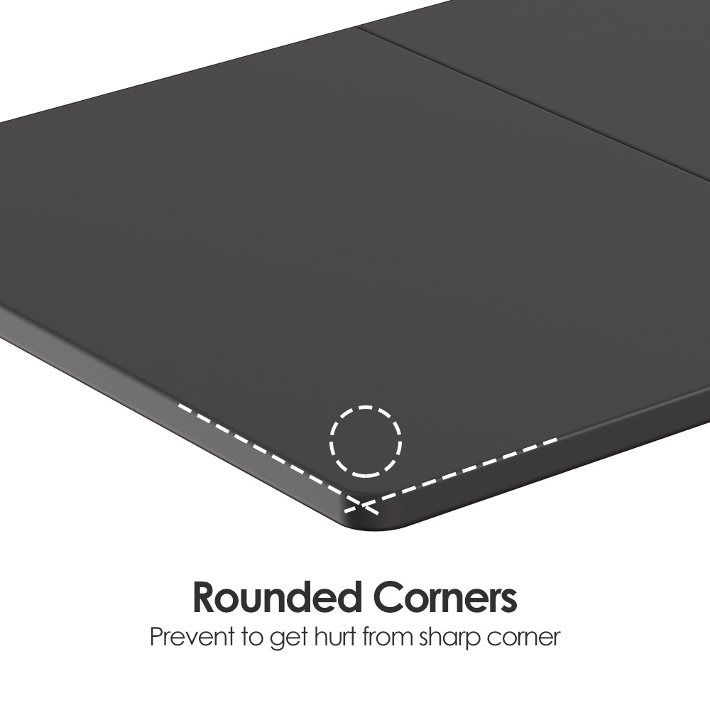 Assembled Table Top 55.1"X27.6" with Thickness of 0.98" Divided to