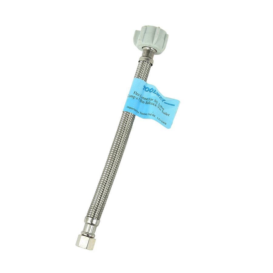 Stainless Steel Braided Hose Flexible Toilet Connector