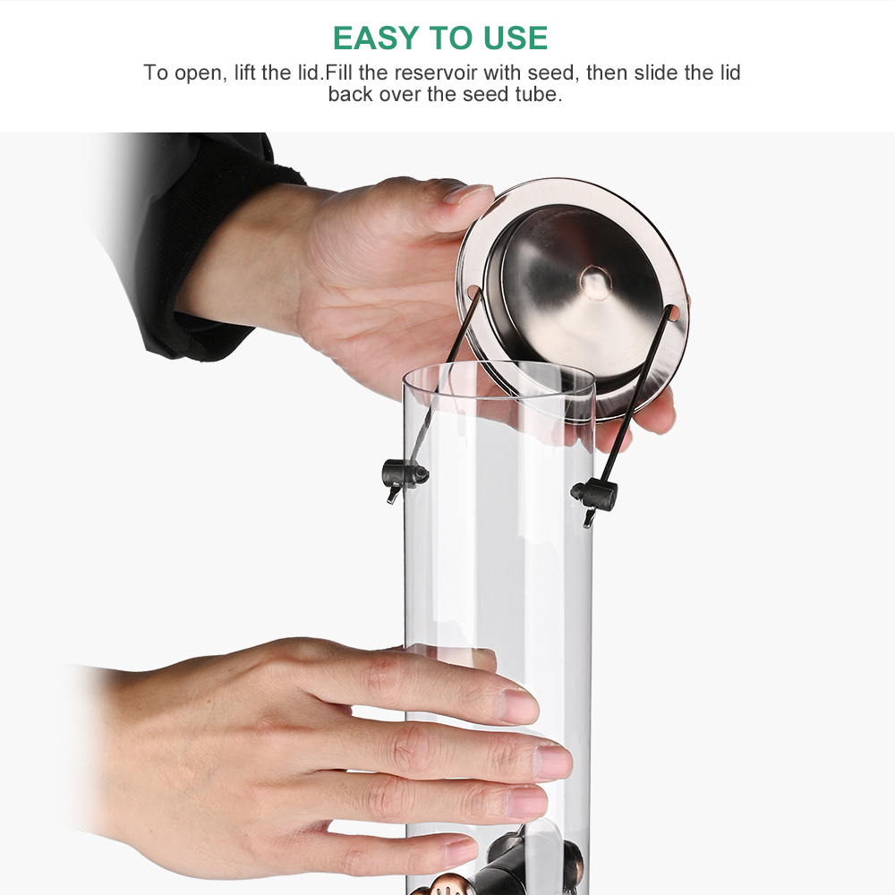 Metal Bird Feeder easy to use