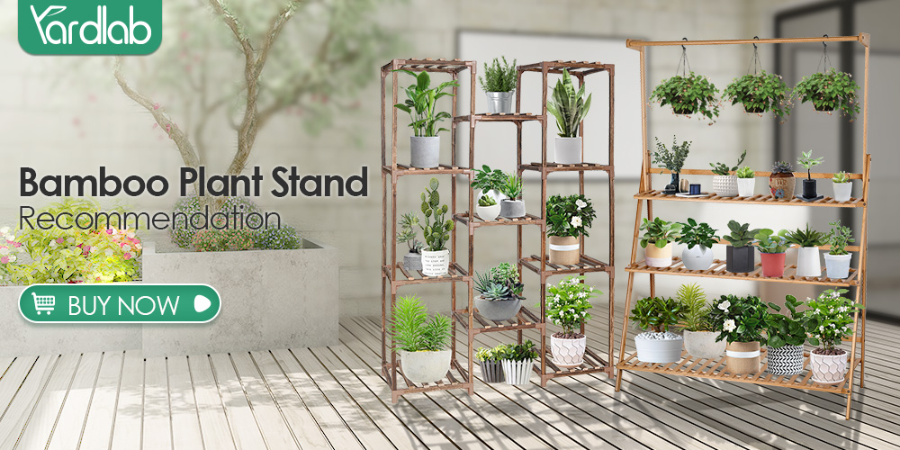 木製ラック・ウッドラック H.W.F PLANTER STAND HIGH HOMKIRT 19 Tier