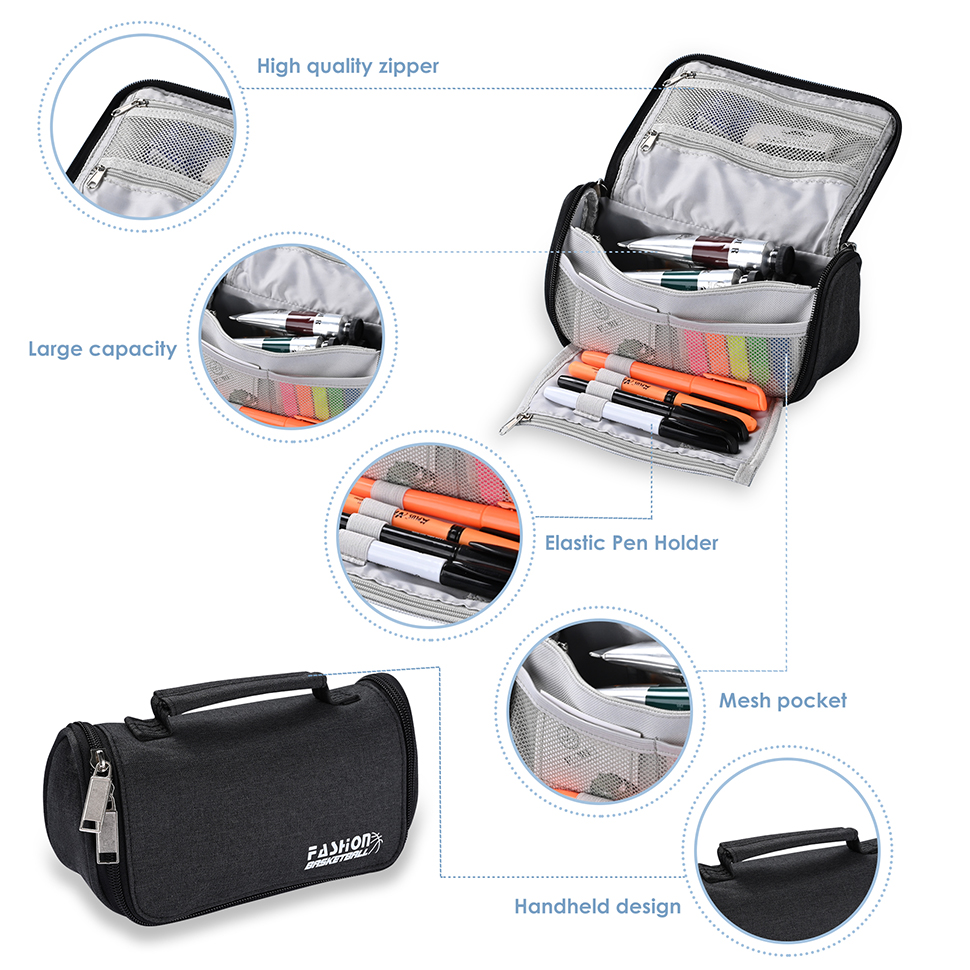 Large Capacity Pencil Case