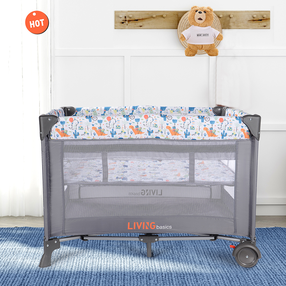 Portable Baby Playard And Changing Table, Foldable Suitable For Home