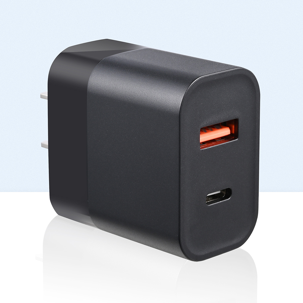 30W TypeC Wall Charger GaN PD3.0 PPS 2Port USBC Fast Charger, ETL