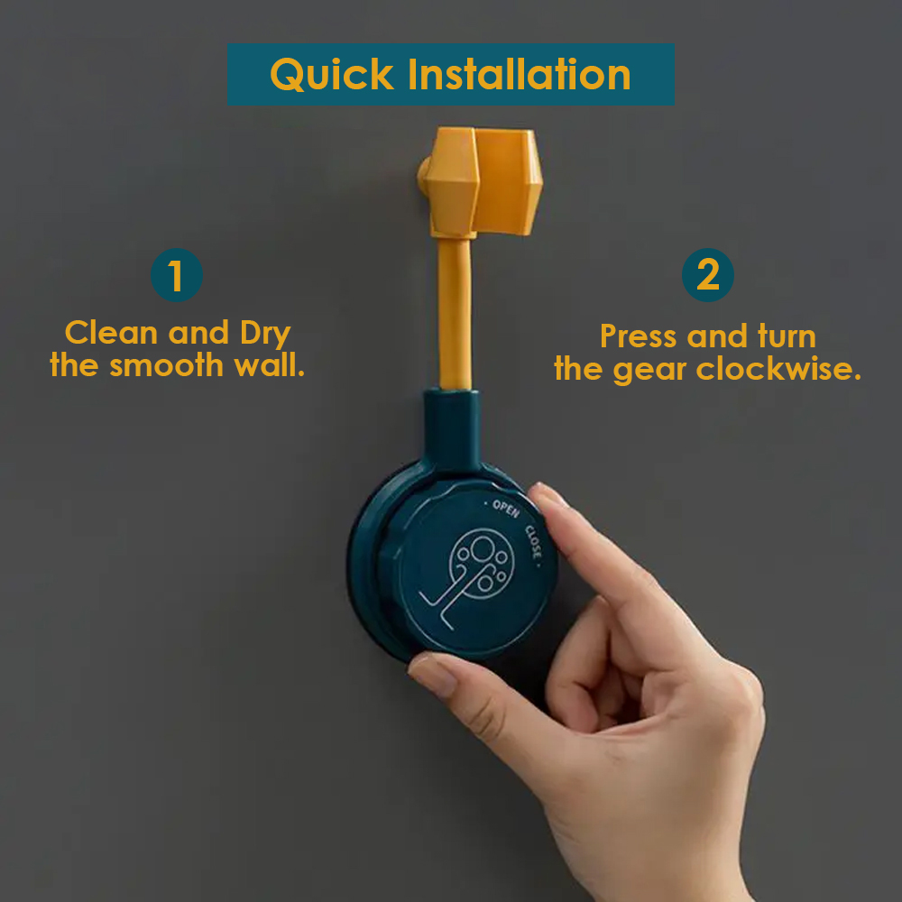 360° Adjustable Wall Mounted Shower Head Holder
