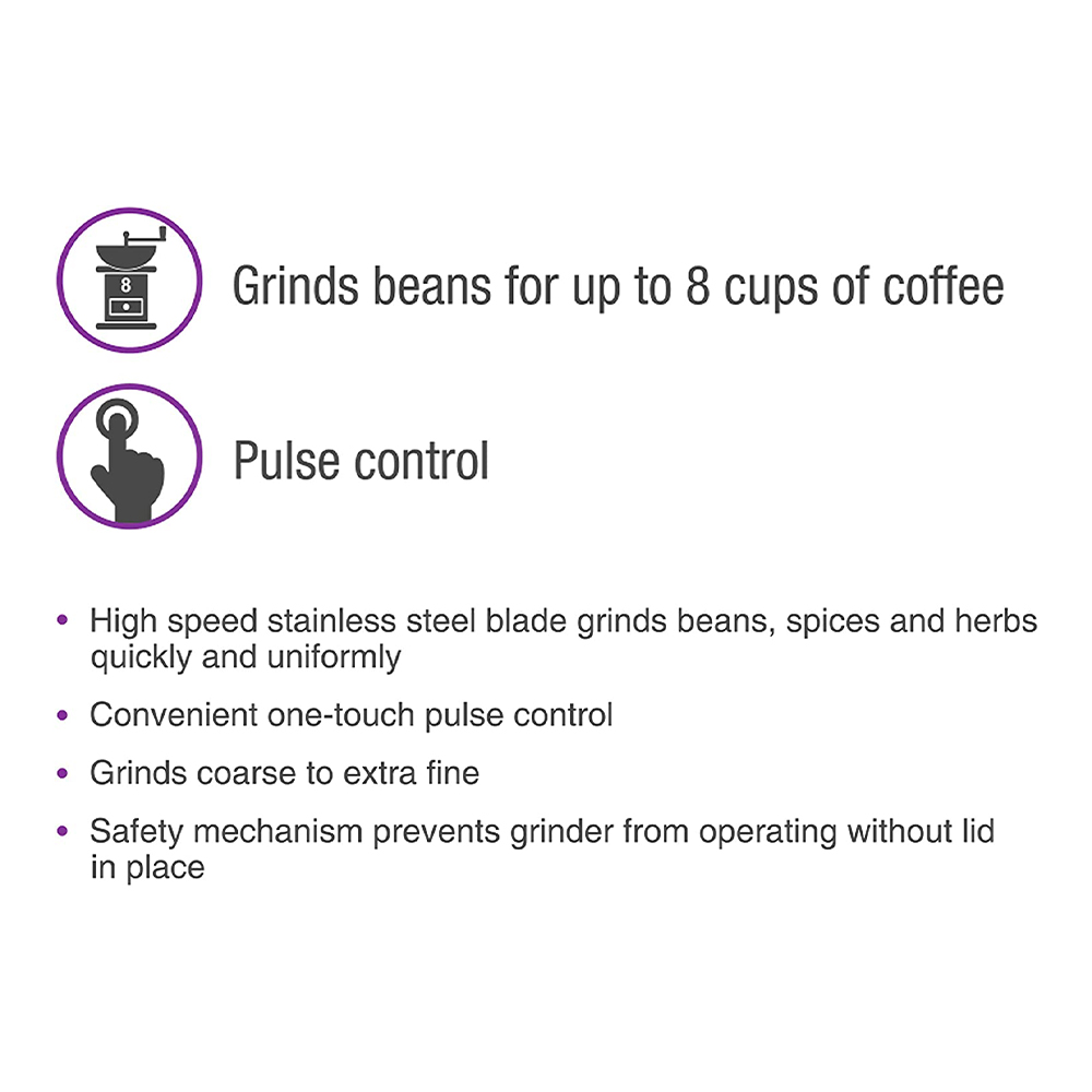 Coffee, Spice & Herb Electric Grinder Salton