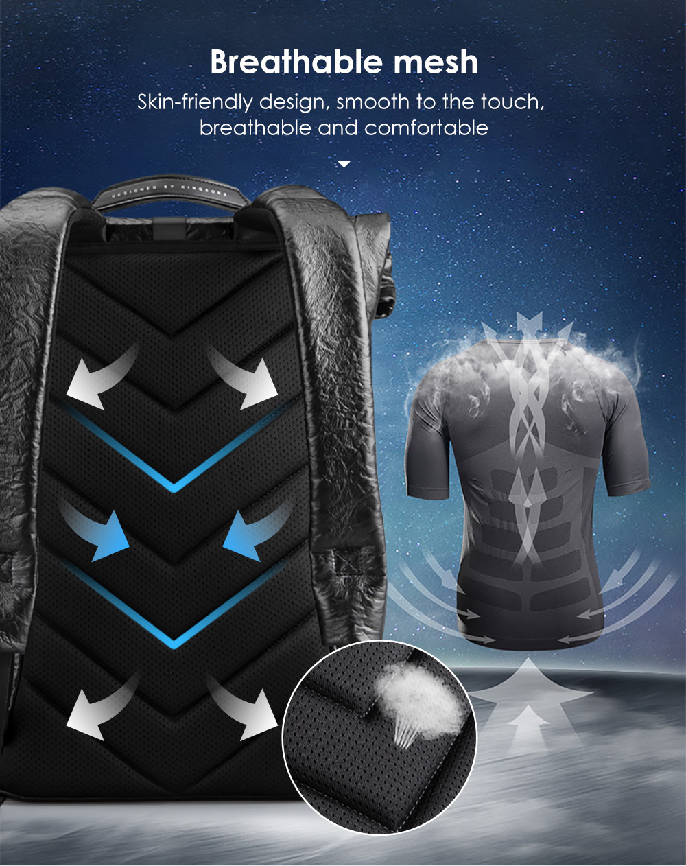 Roll Top 15in Laptop Backpack