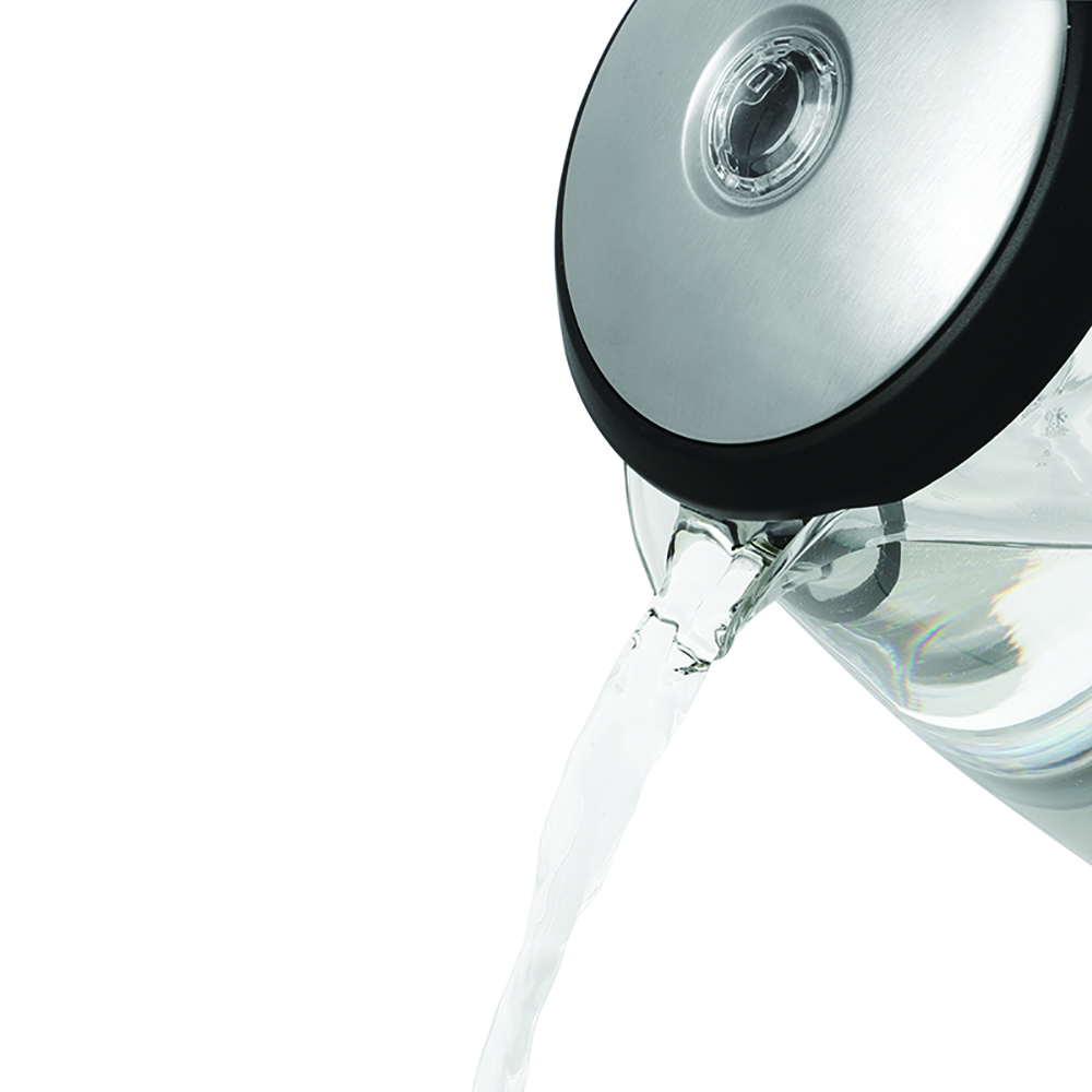 1.5L Compact Cordless Electric Glass Kettle Salton