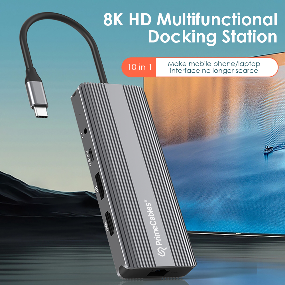 10 in 1 USB C Hub