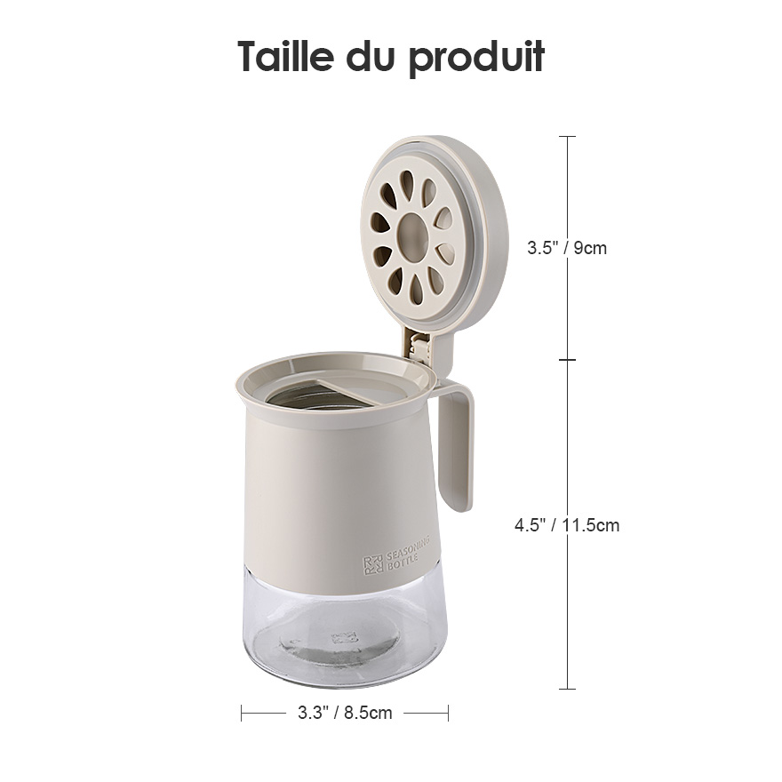 Pot à épices en verre
