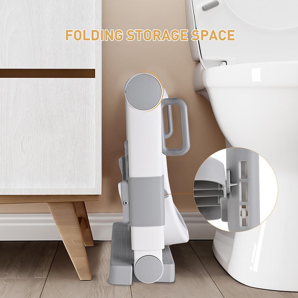 Folding Potty Training Toilet Seat for Toddler with Step Stool Ladder