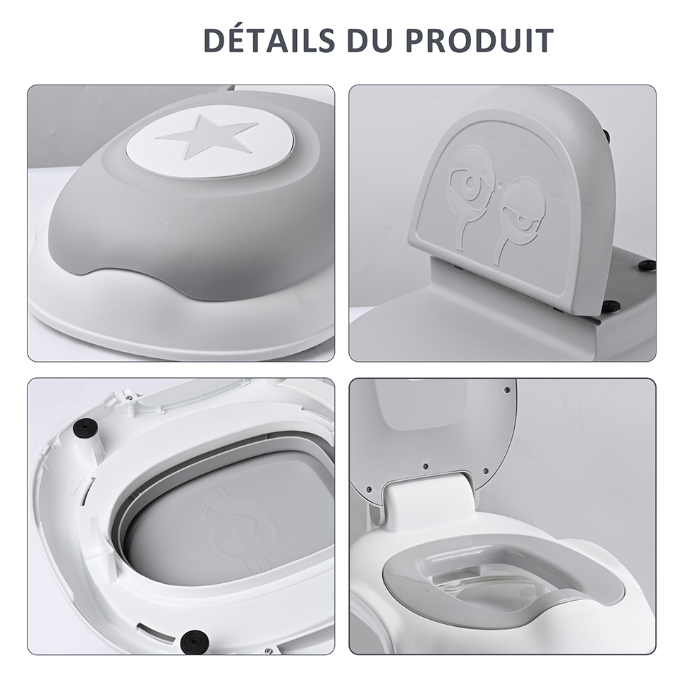 Siège pot 3 en 1 multi-étapes