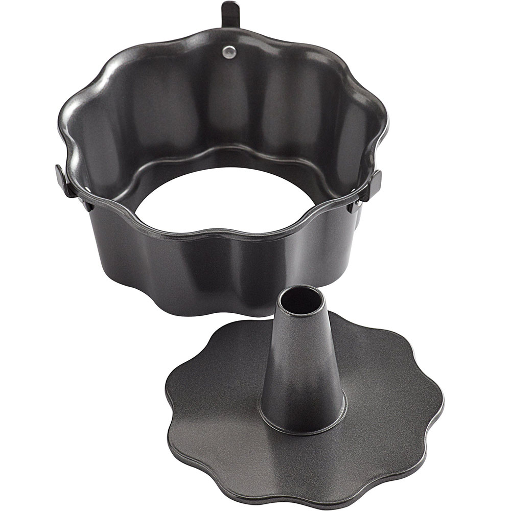 thumbnail image 2 of Aazon.co: Angel Food Cake Pan 10 Inch, Non-Stick Bakeware For 2 of 13