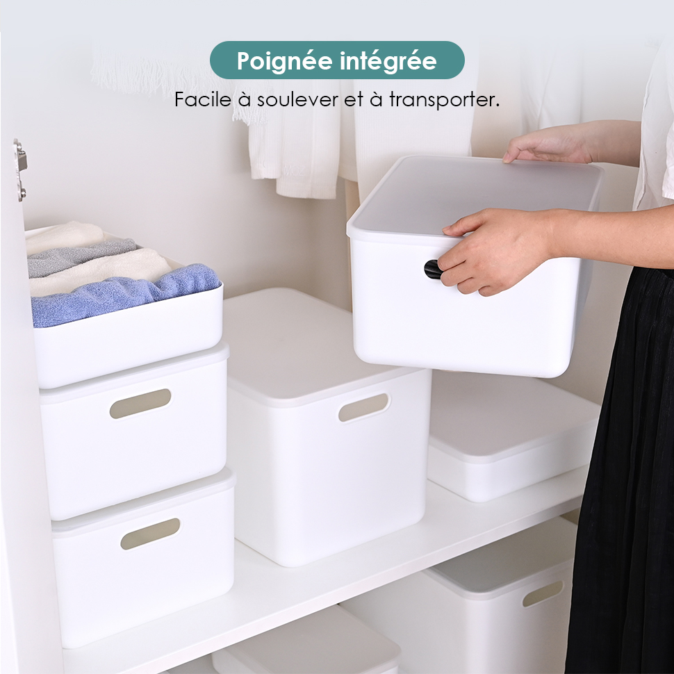 Set De 2 Bacs Sensoriels En Plastique – 34 X 25 X 7,5 Cm – Avec Couvercle Et Poignée – Bleu – Pour Sable, Eau, Perles