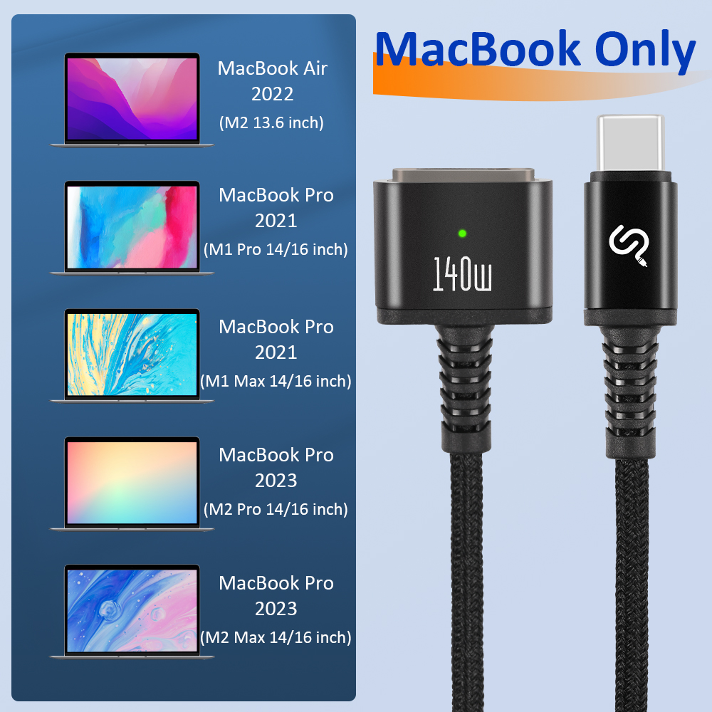 Charging Cable Macbook Pro 2021 Charger Extension UGREEN 1m USB