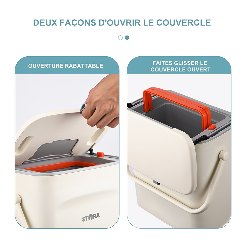 M0699013 - POUBELLE PLAST 9L PW103