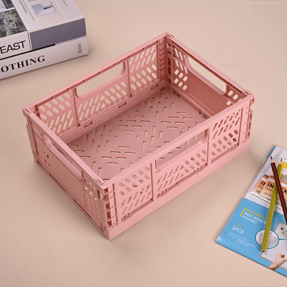 小物 NEIGHBORHOOD FOLDING BASKET & STAND SET stainless-steel-folding-basket