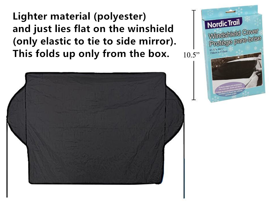 Car Snow Cover Winter Front Windshield Antifreeze Cover,Thickened Snow