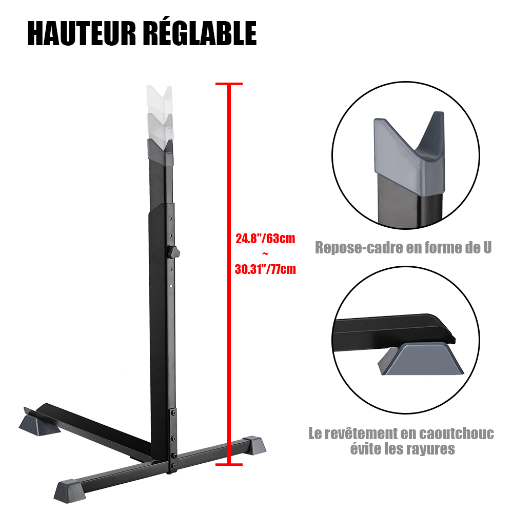 Support à Vélos Présentoir à Vélos Support à Vélos Support Multiple Roues Vtt Pour 6 Velos Porte Velo 86908735