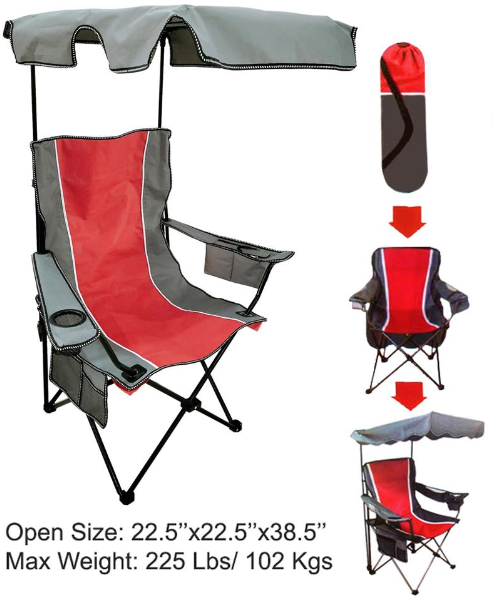 Camping Canopy Director Chair , 22.5