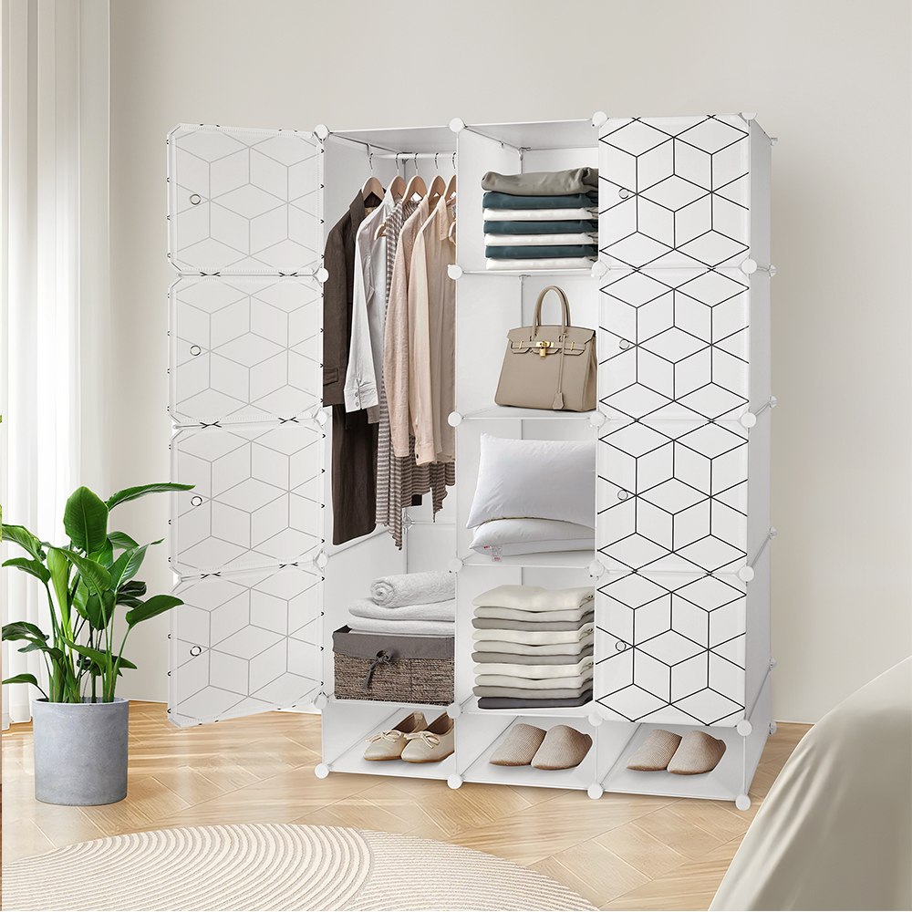 LABRIMP 20 Pièces Connecteurs Plastique Pour Cube De Rangement Clips PP