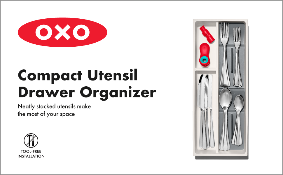 OXO Good Grips Kitchen Drawer Compact Utensil Organizer - OXO