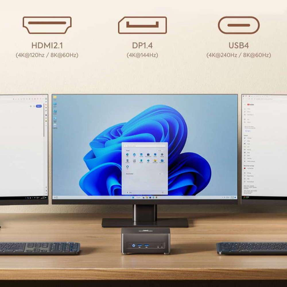 Minisforum UM760 Slim Mini PC: 16GB RAM, 1TB SSD