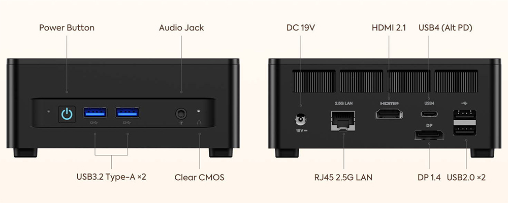 Minisforum UM760 Slim Mini PC: 16GB RAM, 1TB SSD