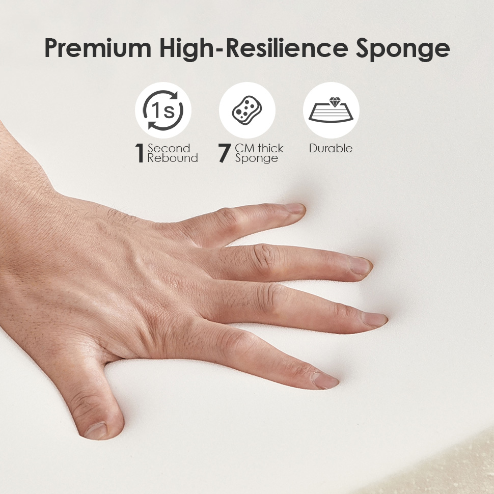 Office chair with premium high-resilience sponge