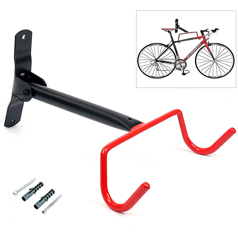 Sttoraboks Bike Storage Rack, Garage Bicycle Wall Mount Hanger with 8  hooks, Cycle Stand for 6 Bikes 