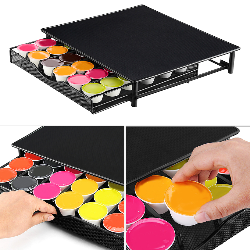 Boîte De Rangement à Tiroir Pour Capsules De Thé Et Café Boîte à