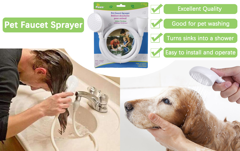 Indoor Outdoor Pet Faucet Sprayer 41