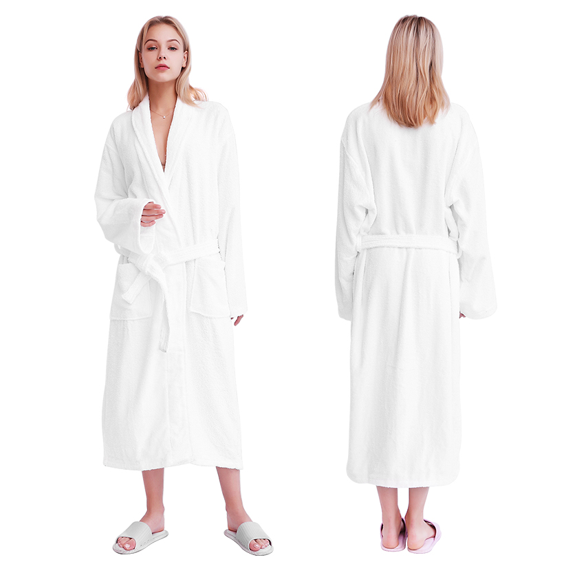 Warm White Cozy Robe