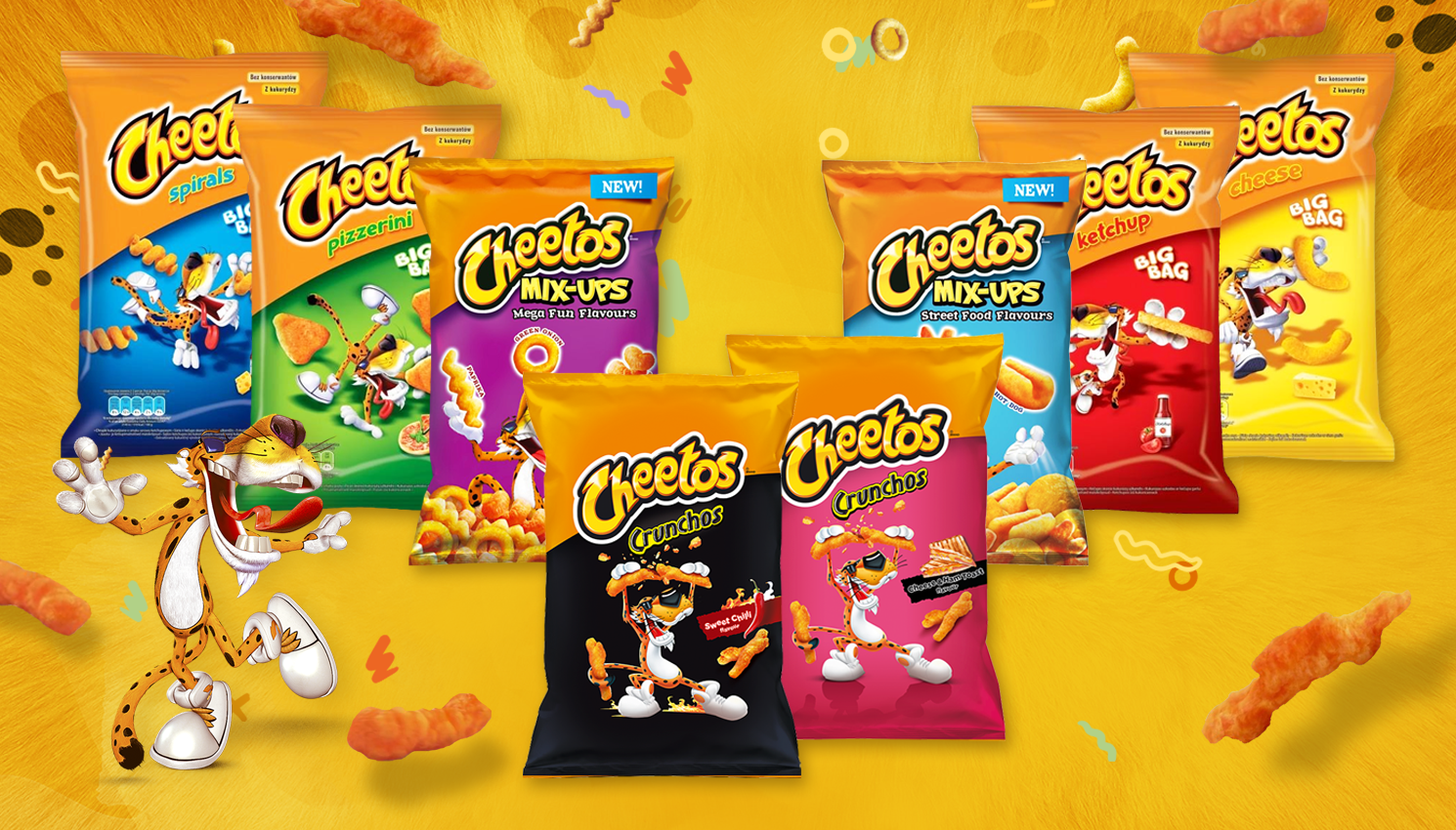 Cheetos® Puffs, Original Flavour, 40 Bags*37g 1 Case