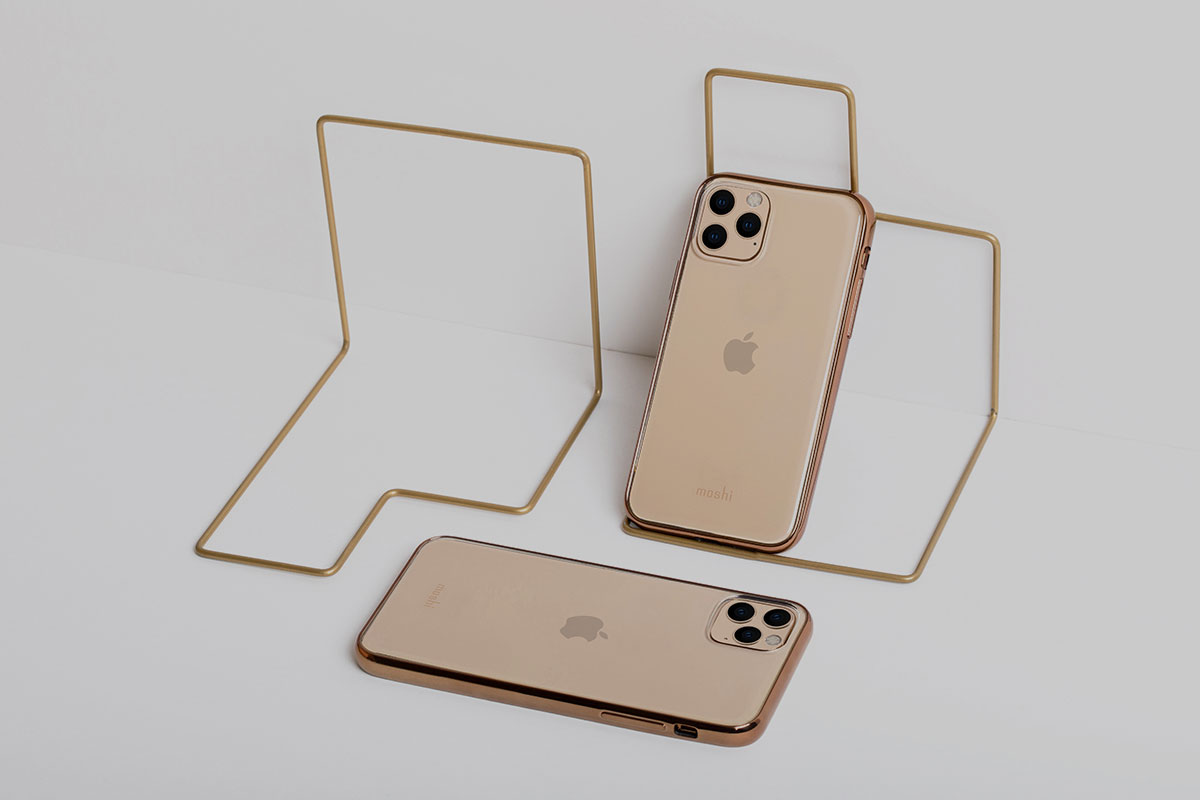 Vitros Clear Case Jet Silver for iPhone 11 Moshi