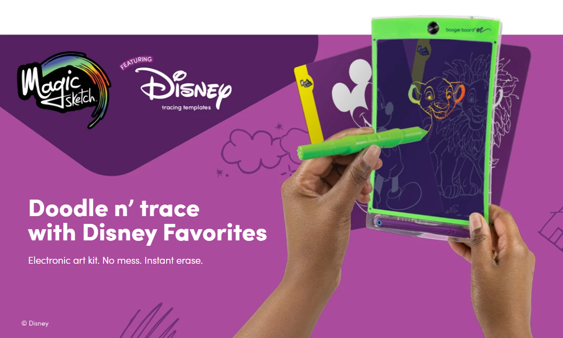 Tracing Templates Magic Sketch Boogie Board Walmart Boogie