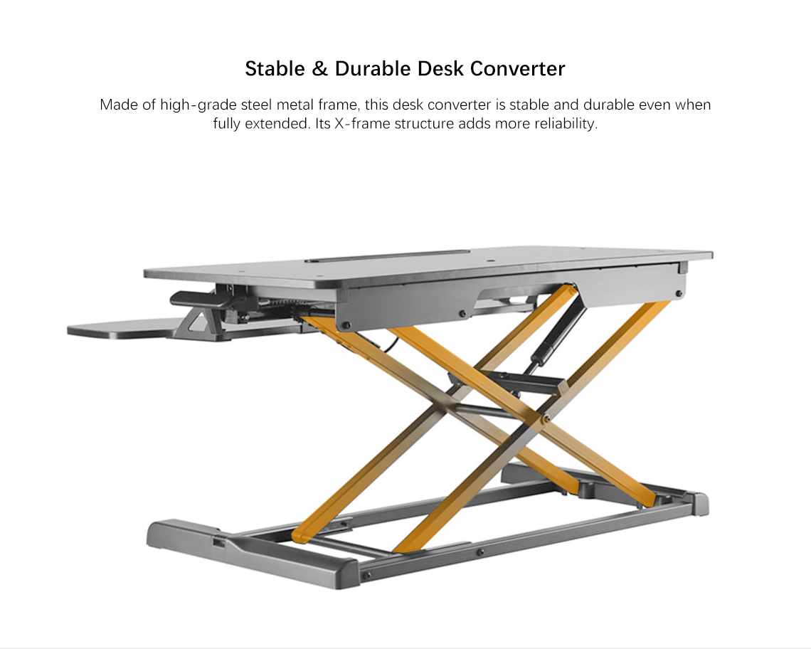 stable & durable desk converter