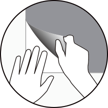 Peel off