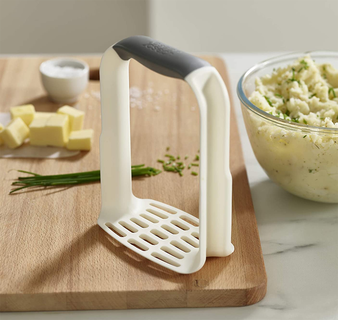 Easy Mash™ Ergonomic Plastic Potato Masher with Nonslip Grip Joseph