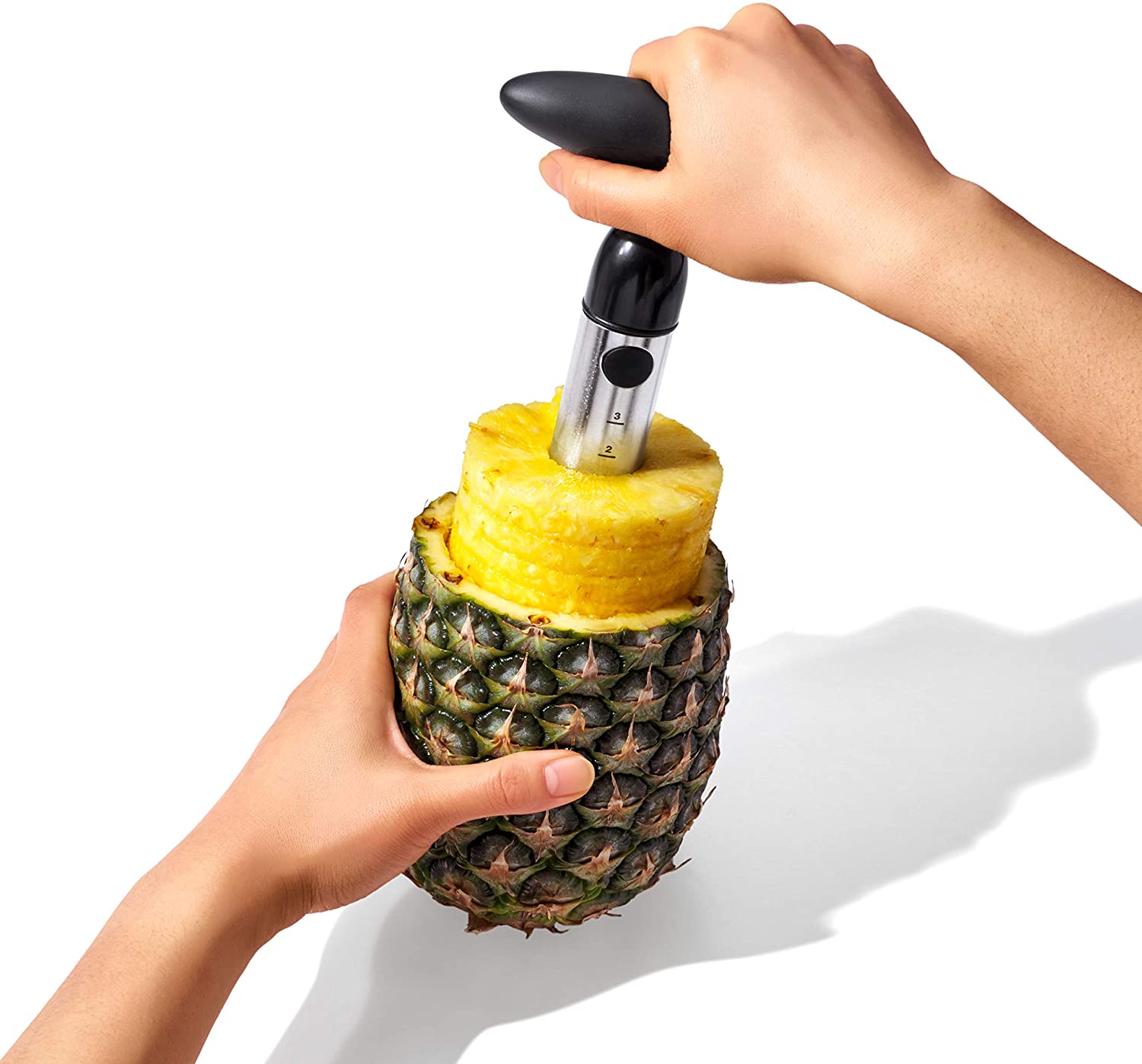 OXO Pineapple Slicer, Stainless Steel, 10" / 26cm