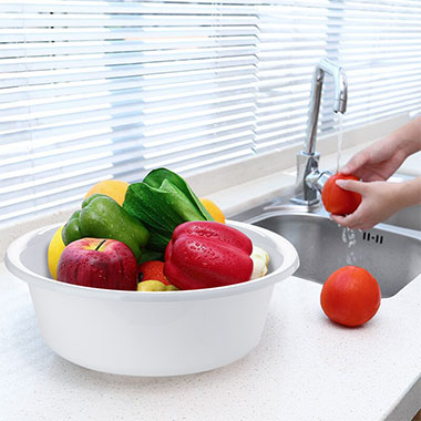 laver les fruits et légumes