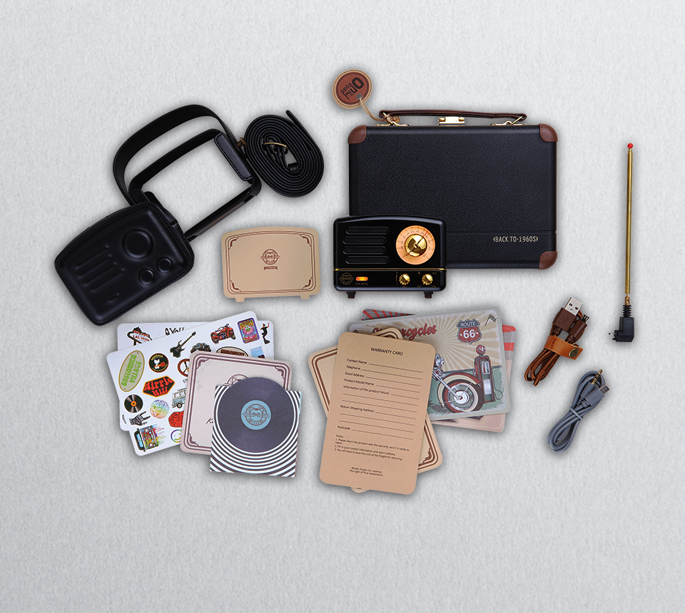 Packaging and accessories