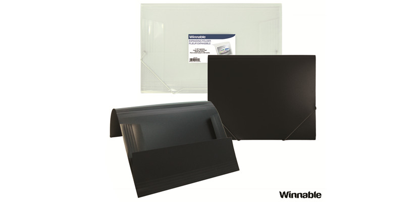 Winnable Expanding File Document Folder, 12/Pack