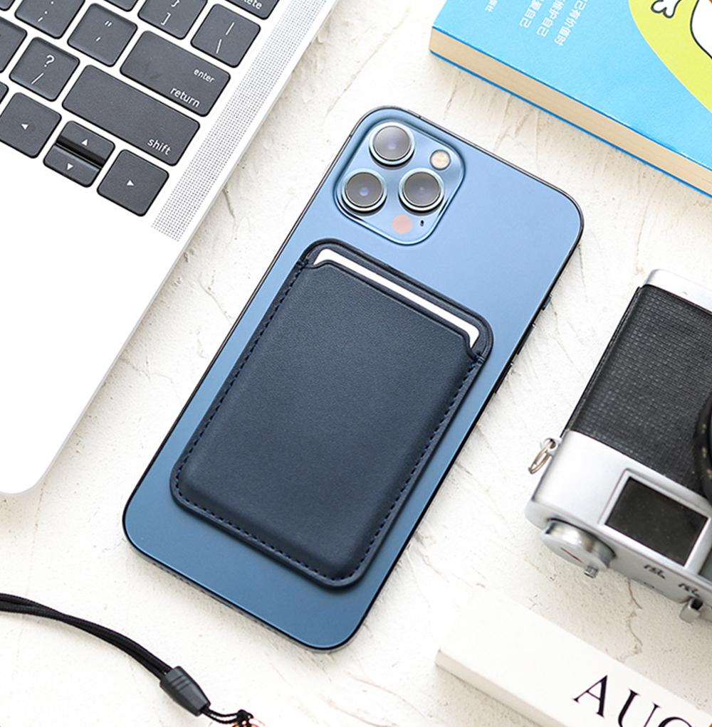 Etui Telephone Portefeuille Magnetique Cuir pour Chargement Sans Fil Etui Telephone Portefeuille Magnetique Cuir pour Chargement Sans Fil