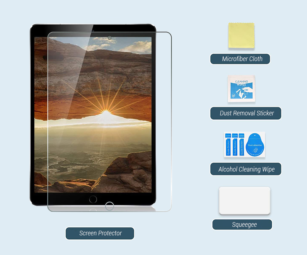 Bubble-Free Easy Install High Transparent Screen Protector for