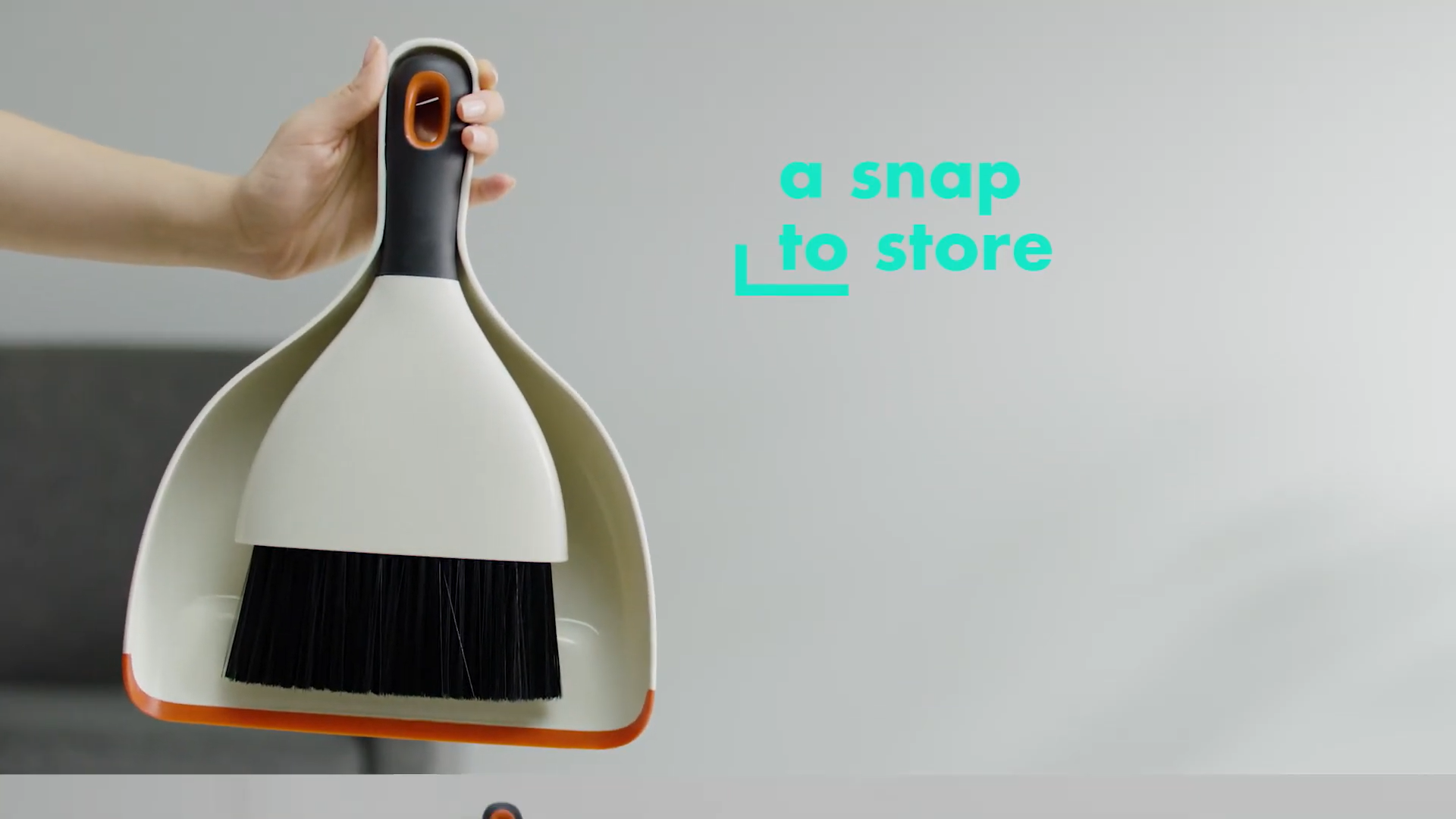 OXO Dust Pan & Brush Set, 33.02 x 7.62 x 24.13 cm